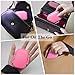Meta-U Small Pill Box Supplement Case for Pocket or Purse - 3 Removable Compartments Travel Medication Carry Case - Daily Vitamin Organizer Box (Pink)