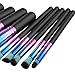 SMTSMT 10PCS Cosmetic Makeup Brush Brushes Set -Black