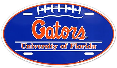 (6x12) Florida Gators Oval NCAA Tin License Plate