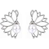 Waymeduo Earrings Fashion Cute Stud Earings for Women