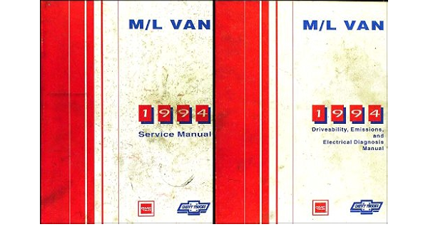 1994 Chevy Astro Van Gmc Safari Repair Shop Manual Original Set General Motors Amazon Com Books