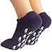 Lantee Non Slip Socks - Casual Floor Hospital Socks with Grips Cotton for Women, Pack of 4