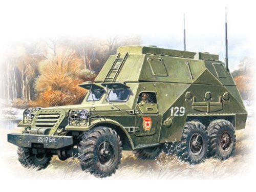 ICM Models BTR-152S Armored Command Vehicle Building Kit
