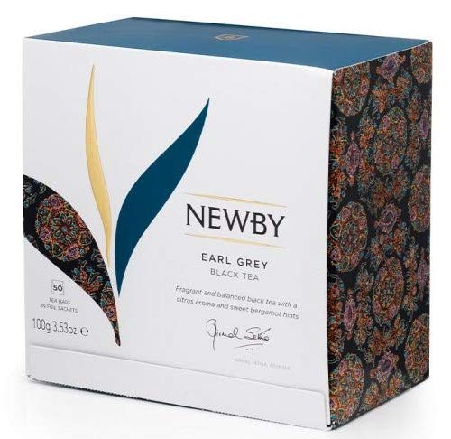 Newby London Tee - Classic Tea Bag Collection Earl Grey (Klassische Teebeutelkollektion Earl Grey) - 50 Teebeutel