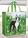 Reusable Shopping Bags - Set of 2 Eco-Friendly Tote Bags, Boston Terrier