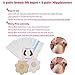 MIILYE Breast Lift Tape+Nipple Covers Concealer Waterproof Invisible Bob Stickers for Cup A B C D