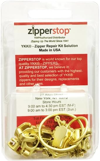 Amazon Com Ykk 5 Brass Fancy Sliders Includes Top Bottom
