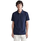 Calvin Klein Mens Smooth Cotton Monogram Logo Polo Shirt