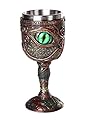 Pacific Giftware The Eye of The Dragon Mystical Fantasy Chalice 7oz Wine Goblet with Removable Stainless Steel Insert