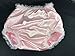 Haian ABDL PVC & Satin Panties Lace Panties (XX-Large, Pink)