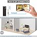 Mini Spy Camera, WiFi Hidden Camera Wireless 1080P HD Monitoring Security Camera with Motion Detection Nanny Camera Cam for Home Office, Fit Indoor & Outdoor