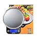 Lumsing Digital Kitchen Scale, Multifunction Stainless Steel Food Scale with LCD Display 13.2 lb 6kg 1g 0.01oz, Batteries Included