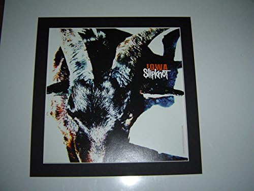 SLIPKNOT IOWA POSTER IN A MOUNT READY TO FRAME