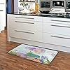 LNAGT Area Rugs Mermaid Coral Area Carpets Soft Non-Slip Runner Rug for Living Room Entryway Kitchen Mat Doormat 3920 inch