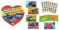Peaceable Kingdom / Valentine Heart Pack Monster Cars Valentine Cards & Stickers