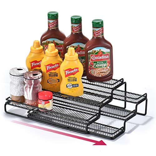 3 Tier+Expandable+Cabinet+Spice+Organizer