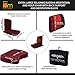 Friends Of Meditation Extra Large Meditation Chair and Yoga Chair with Back Support Cushion and Meditation Block | Yoga Chair for Adults | Premium Floor Chair | Portable | Maroon, Seat Size: 24x22 in