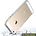 iPhone SE Case, Boonix Hard PC + Soft Silicone Combo Shockproof Mobile Cover, 2 in 1 Hybrid Protective Bumper for Apple iPhone SE 2016 & iPhone 5S 5 (Crystal Clear)