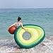 LetsFunny Avocado Pool Float Inflatable Giant Floats with Rapid Valves Pool Party Beach Swimming Raft Floaty Lounger Decorations Toys Games for Adult and Kids