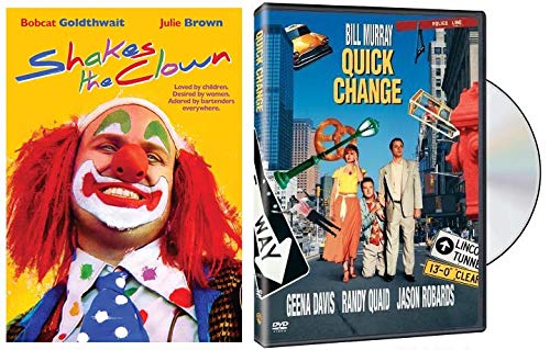Clown Are Crazy Clown Town Clowns Robbing Banks Shakes The Clown Quick Change 2 Feature Clown Filme Bill Murray Bobcat Goldthwait Adam Sandler Comedy Dvd Bundle Amazon De Dvd Blu Ray