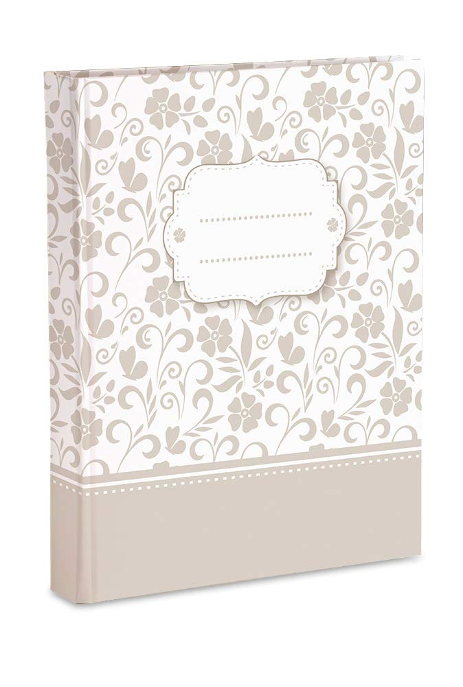 Mareli Photo Album 23 x 30 cm with 30 Sheets (60 Pages) White with Tissue and Cover in Cover with Matte Laminated Finish, Ghirigori