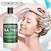 Tea Tree Oil Shampoo Sulfate-Free: Revitalize Hair, Combat Hair Loss and Cleanse Scalp with Naturally-Sourced Ingredients - Pure Tea Tree Oil & Organic Argan Oil