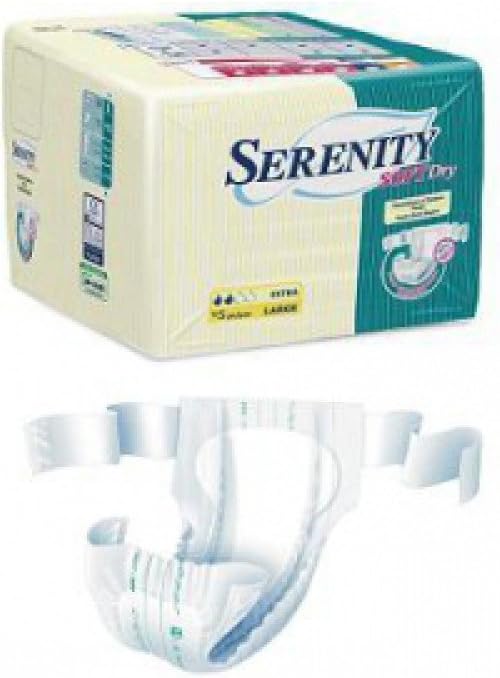 Serenity Incolinence Diaper 1 Pack 100 ml, White, one_size