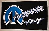 Mopar Racing Flag 3' X 5' Deluxe Indoor Outdoor Automotive Banner