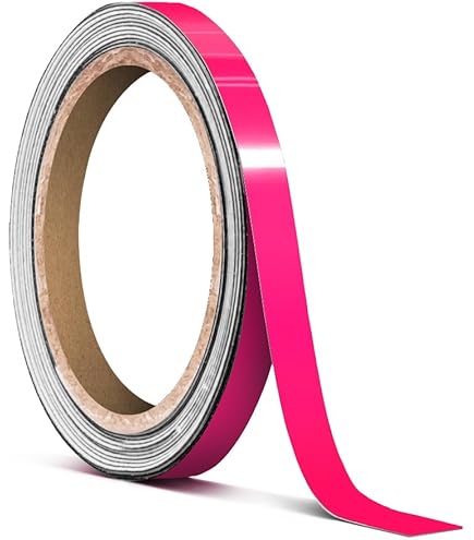 Strisce Adesive 4R Trim Stripes Rosso Fluo - 5 Mm X 10 Mt Per Auto E Moto - Foto 6