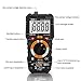 Digital Multimeter TRMS 6000 Counts,LED Intelligent Indicator Jack, Manul Ranging Measuring AC/DC Voltage,AC/DC Current,Resistance,Capacitance,Frequency/Duty,Diode, Continuity test, NCV+LIVE