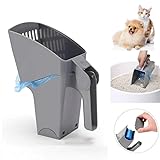 VSTYLE Cat Litter Scoop, Bring Own Trash Can Integrated Kitty Litter Scoops with