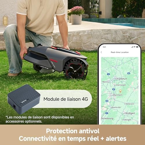LiDAX Ultra 1200 Robot Tondeuse sans Fil périphérique