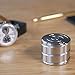 Vortecon Kinetic Desk Toy Precision Machining Stainless Steel Rotary Decompression Hypnotic Gyro Toy Gift (Staintess steel)