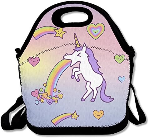 St. Patrick's Day Unicorn Tri Blend Lunch Bag One Size