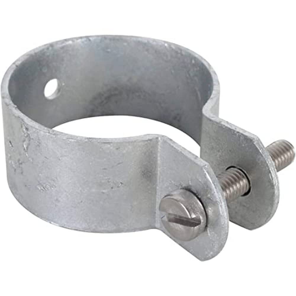 Gah-Alberts 656218 Stanchion Clamp Hot-Dip Galvanised Material Thickness 1.5 mm Clamp Diameter 60 mm Width 25 mm