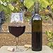 Unique Jumbo Giant Wine Glass - Big Extra Large Size 750 ml Party Drink Dispenser Cool Fancy Bar Drinking Glasses Elegant Beverage Goblet for Occasions -Holds Full Bottle of Wine by Perfect Life Ideas