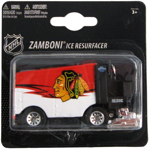 NHL Chicago Blackhawks 2013/2014 1:50 Scale Zamboni Diecast Vehicle