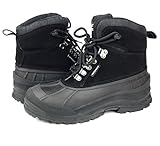 MEADA Labo Winter Duck Snow Boot Waterproof Insulated Lace Up Cold Weather Boot
