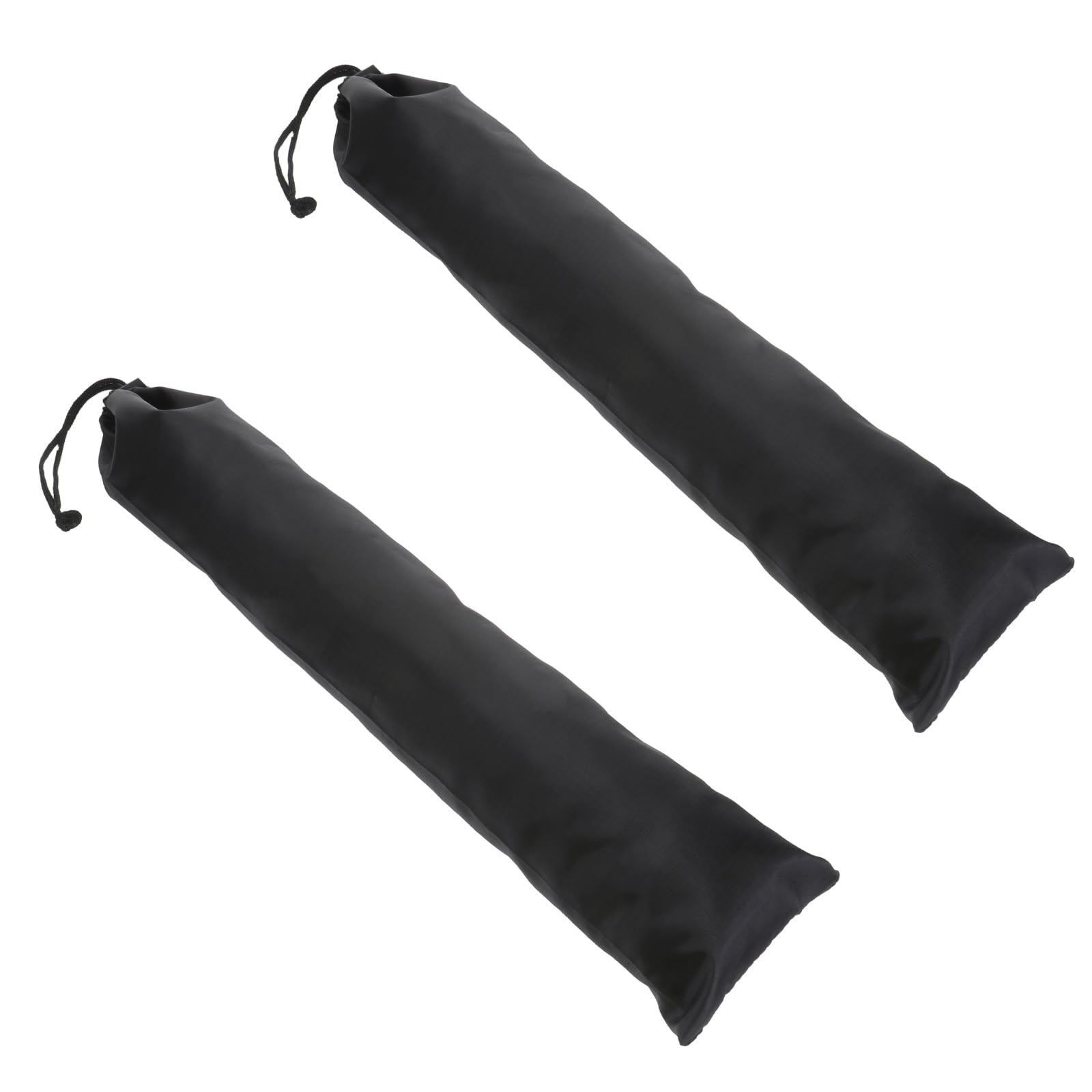 ifundom Camping Tent Pole Bag 2pcs Tent Pole Bag Trekking s Carrying Case for Walking Stick Trekking Hiking s Black Fishing Rod