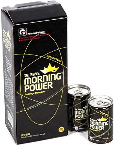 Hangover Cure | Hangover Prevention Drink (10-Pack) | Liver Detox Supplement | Morning Power with 76% Globefish Protein Amino Acids