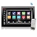 Pyle Premium Pyle 6.5”-Inch Double-DIN - Car Stereo Receiver with Bluetooth, Dash Touchscreen Screen,TFT/LCD Monitor, CD/DVD Player,Disc /MP3/MP4/USB /SD/AM/FM (NO Navigation Disc Included) (PLDNV66B)