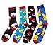 Mens Cotton Dress Socks Wedding Groomsmen Socks Size 8-13 MultiPack