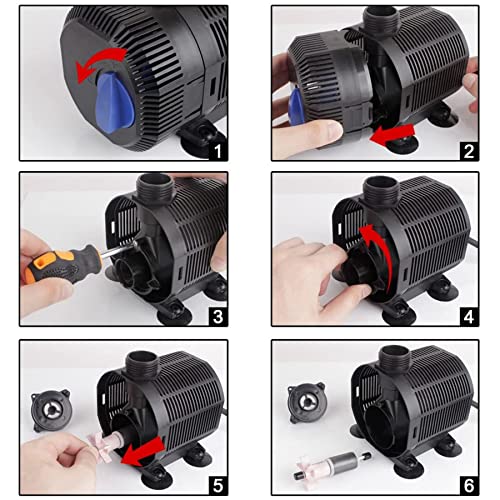Forever Speed Eco Water Pump, Filter Pump, 2300 L/h, 35 W, ABS Black and Blue