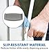 Pivit Crutch Foam Hand Grips | Gray | 2 Pack | Replacement Cushion Handles Kit Includes Metal Rods & Wing Nuts | Hand Pads for Underarm Crutches | Premium Padding Designed to Upgrade Not Just Replace