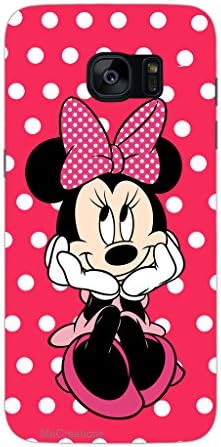 MiiCreations 3D Printed Back Cover for Samsung Galaxy S7 Edge,Minnie Mouse