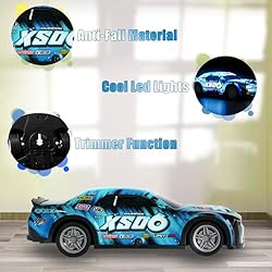 Desdoni Remote Control Car, Light Up RC Car
