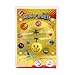 MukikiM Mini Flyer - Smiley / Watch it hover, float and fly like magic. Bring a smile to your face as you have fun flying. (Newest version featuring USB charging!)