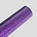 VINYL FROG 9.8x60(0.8x5ft) PU Purple Glitter Heat Transfer Vinyl for T-Shirt Clothing