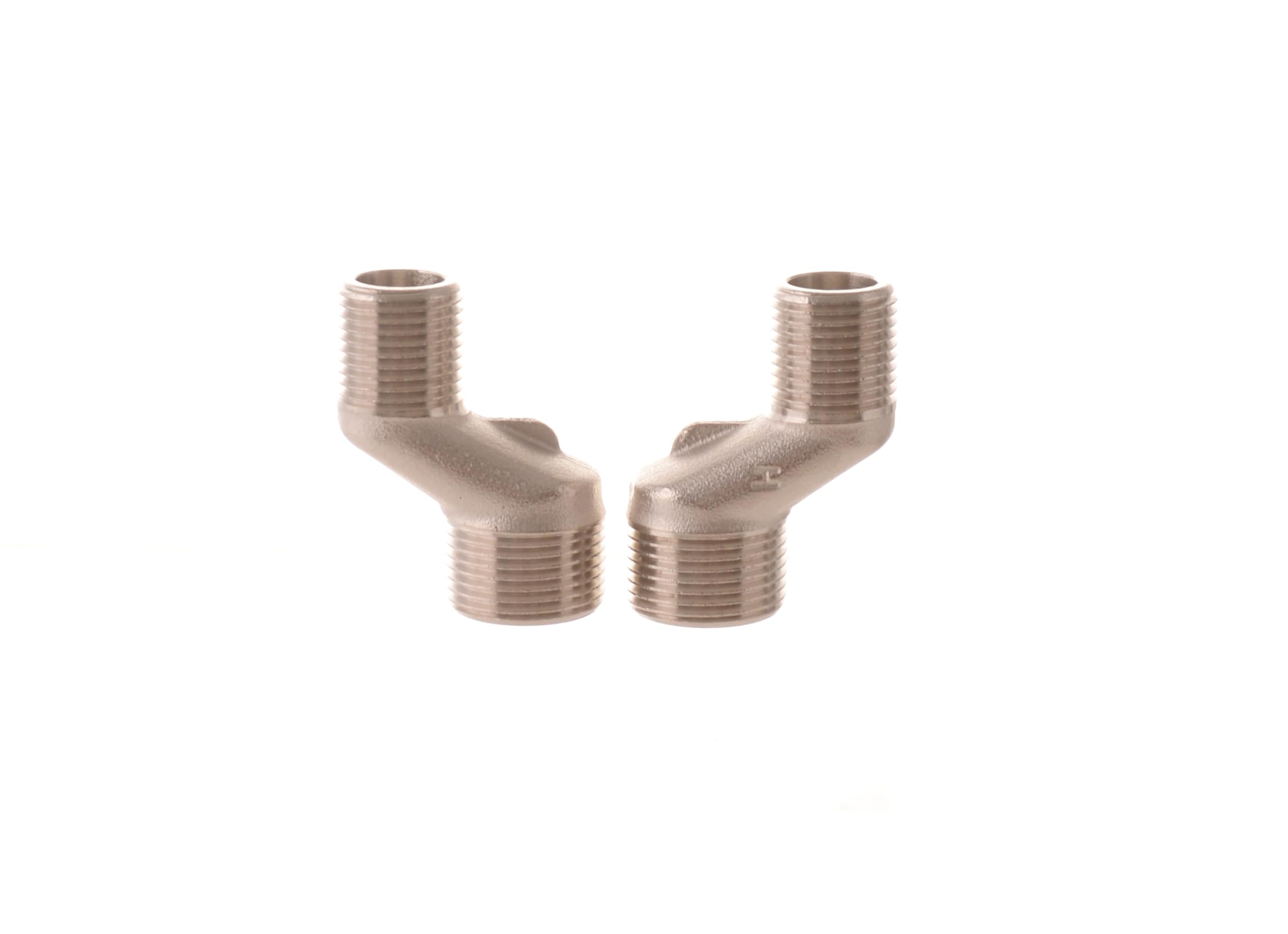 Set of 2 x S-Connector Offset by 20 mm for Wall Fittings 3/4 x 1/2 inch.