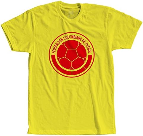 Colombia Soccer Team - Sports Tees - Men Graphic Vinyl T-Shirt (Medium)